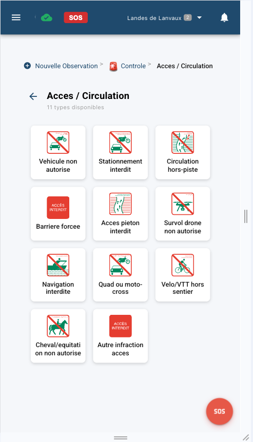 Contrôle - Accès et circulation